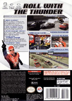 NASCAR Thunder 2003 box cover back